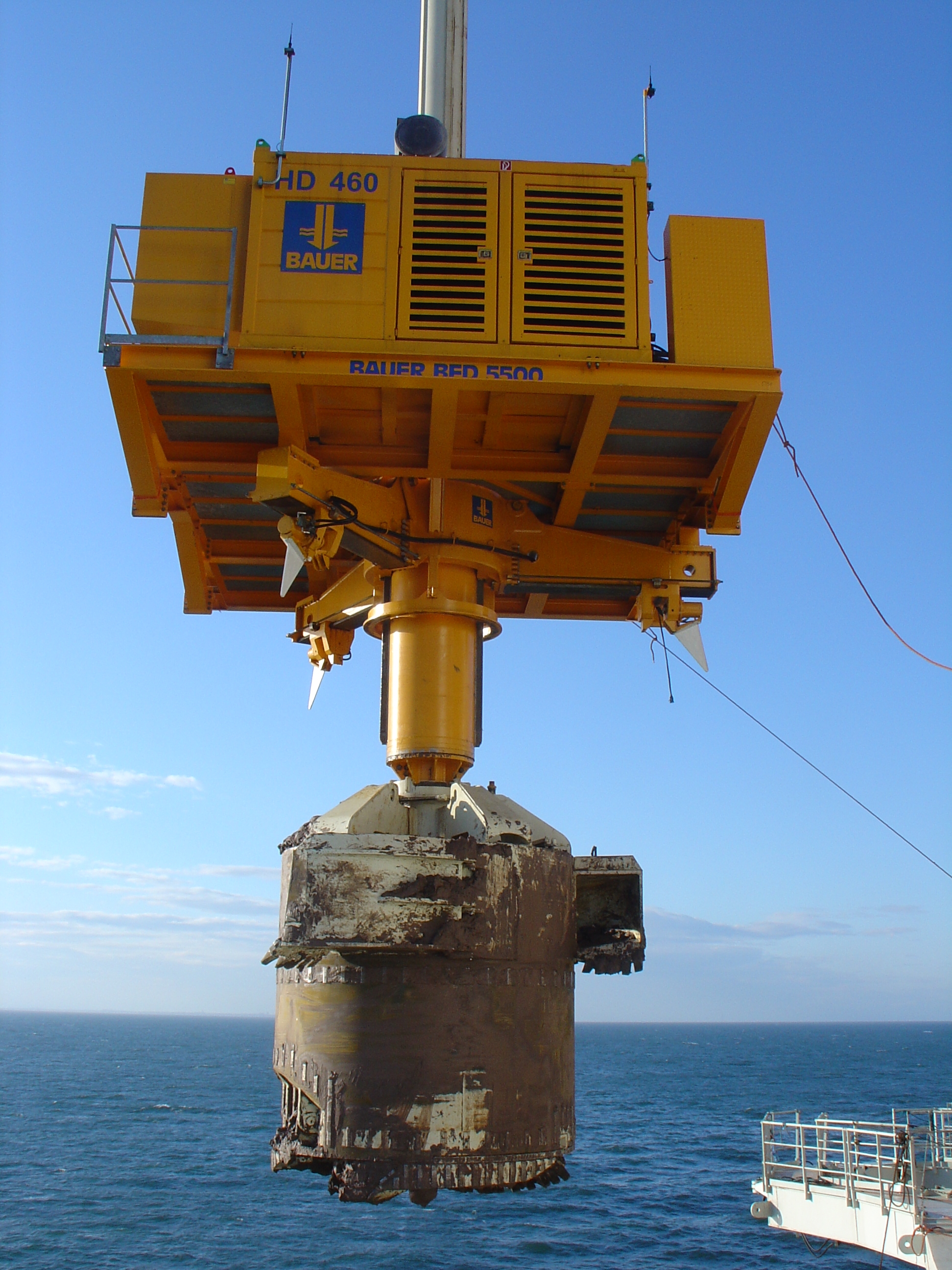 Drill Unit of Barrow Winfpark of Bauer Offshore Technologies