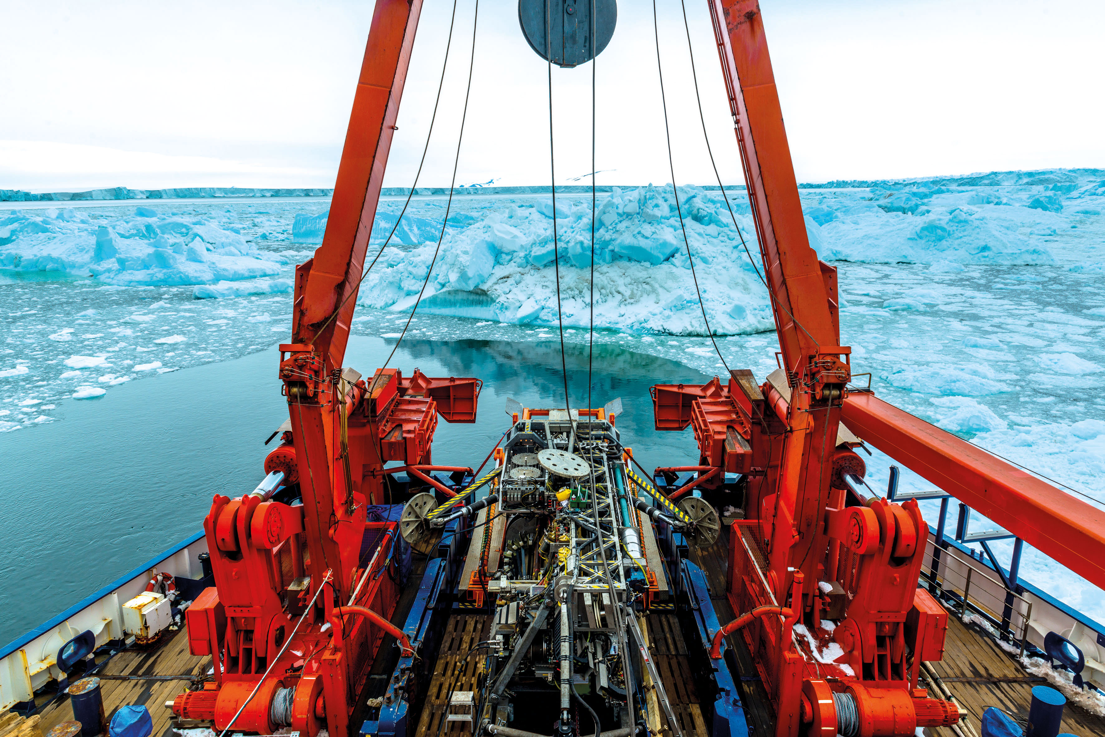 Equipment MeBo of Bauer Offshore Technologies