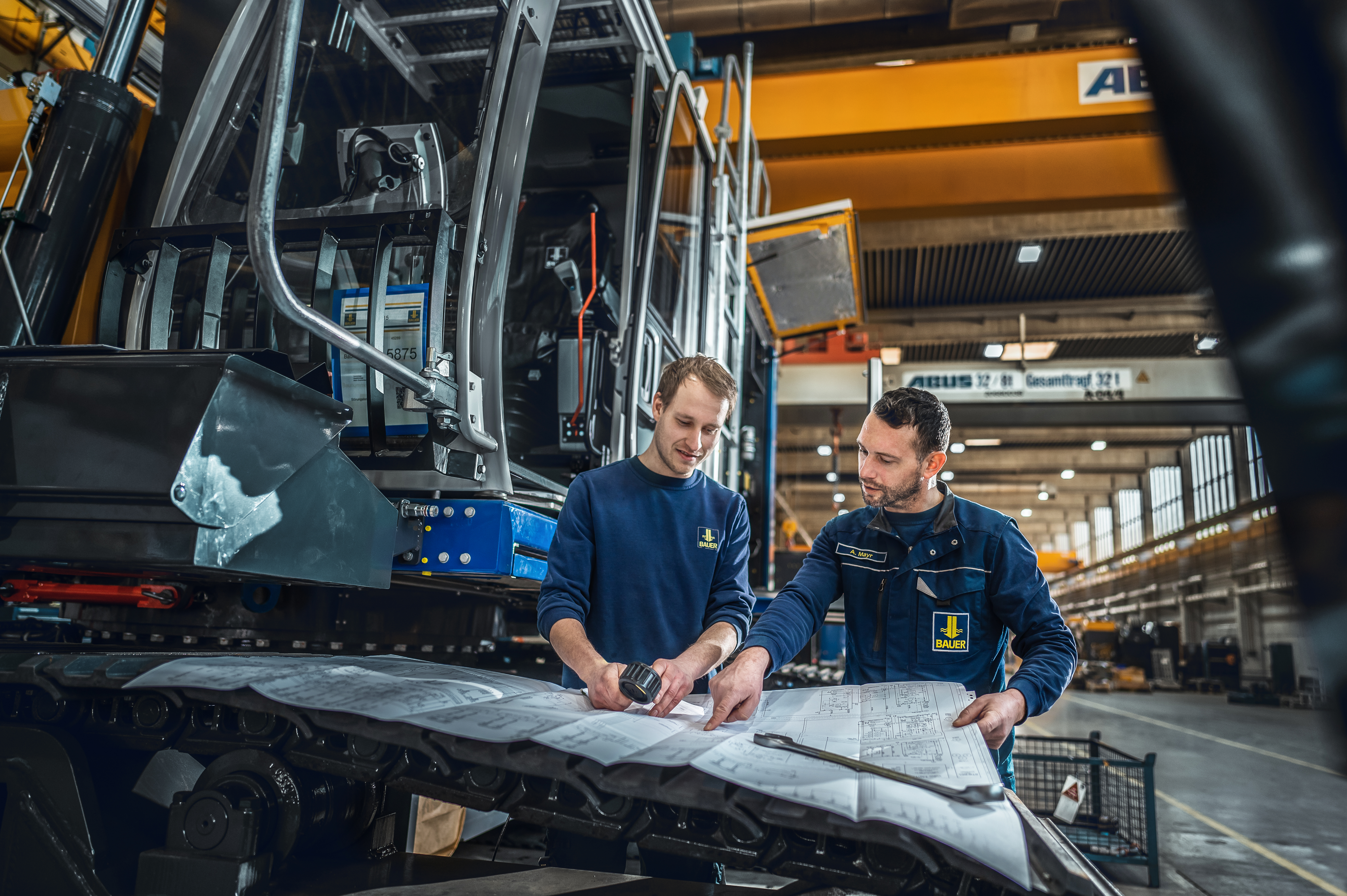 In-house Development, Equipment of Bauer Maschinen