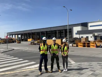 Bauer Azubis in den Emiraten