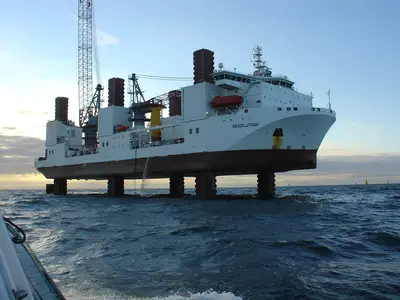 Barrow Windpark of Bauer Offshore Technologies